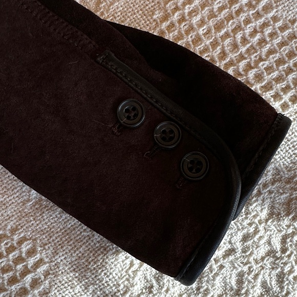 Eddie Bauer Seattle Suede Genuine Leather Jacket - Picture 7 of 12